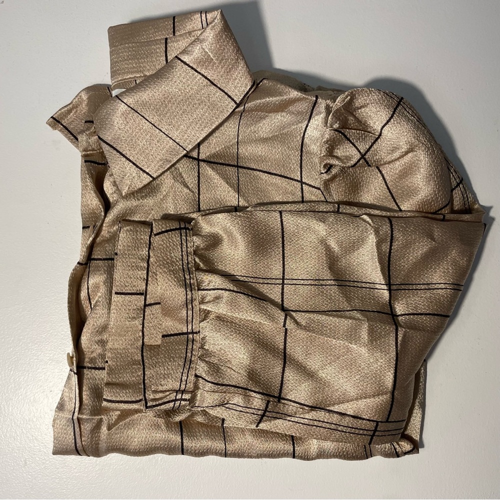 Never worn silky blouse